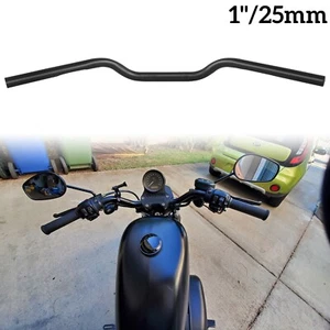 Manillar de barras de arrastre de motocicleta de 1" 25 mm para Harley Sportster 883 1200 XL hierro - Imagen 1 de 16