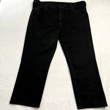 Joes Jeans Mens 48x27 Griffith Slim Fit Black Denim Stretch Slim Straight