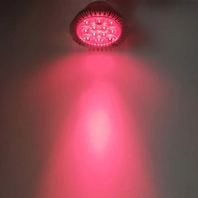 36W PAR38 Deep Red 730nm LED Lamp Spot Light Bulb Therapy Plant Aquarium E27 E26 - Image 1 of 4