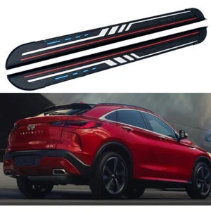 Fixed Running Board Side Step Pedal Nerf Bar Fits for Infiniti QX55 2021 2022 - Picture 1 of 18