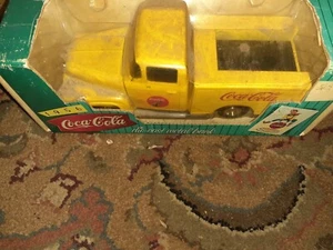 Coca-Cola Die-Cast Bank Ertl 1997 1956 Ford F600 Delivery Truck Vtg Coke NEW! - Picture 1 of 4