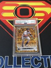 2022 TOPPS GILDED COLLECTION BRYAN DE LA CRUZ Rookie MINI DIAMOND  /50 PSA 10🔥