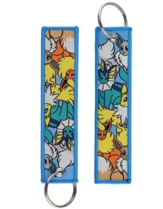 Pokemon Eeveelutions 1 Double Sided  Keychain Embroidered 5" NEW  - US Seller  - Picture 1 of 2