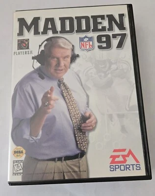 Madden 97 NFL (Complete) - Sega Genesis Tested Authentic EA Sports  - Image 1 of 4