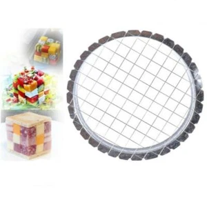 ☮Steel Egg Chopper Vegetable Slicer Fruit Salads Cuter Potato Cutter - Picture 1 of 9