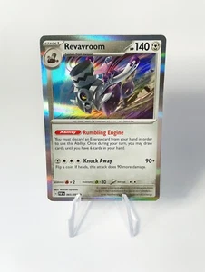 Pokémon TCG Revavroom Scarlet & Violet: Paldean Fates 065/091 Regular Rare - Picture 1 of 2