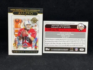 2005 Topps 1st Edition #332 - PEYTON MANNING - All-Pro - Indianapolis Colts - Picture 1 of 1