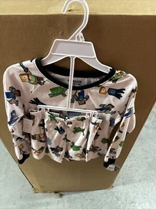 Boys Minecraft 2 Piece Pajama Set Size 10 - Picture 1 of 2