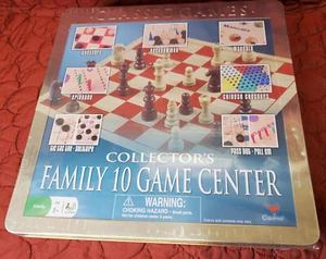 SEALED NEW 2009 Family 10-in-1 Game Center Collector's Set Cardinal Ages 8+ - Picture 1 of 6