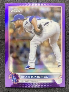 2022 Topps Chrome Update #USC83 Craig Kimbrel Purple Refractor