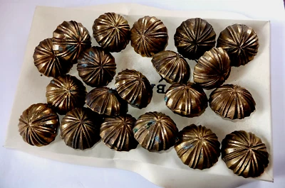 ANCIENS GROS CLOUS DE PORTE/ TAPISSIER.  LOT DE 20 CLOUS - Photo 1/3