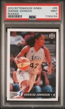 2012 Rittenhouse WNBA Rookies #R5 Shenise Johnson PSA 9 Miami Hurricanes
