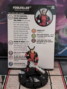 Marvel Heroclix Deadpool & X-Force 003b Foolkiller  - Picture 1 of 1