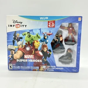 NINTENDO WII U Disney Infinity 2.0 Marvel Super Heroes Starter Pack Iron Man New - Picture 1 of 15