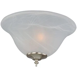 Maxim Lighting 13" 3-Light Ceiling Fan Light Kit, Nickel/Frosted - FKT209FTSN - Picture 1 of 1