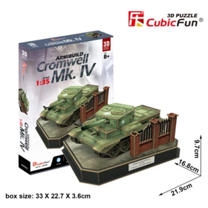 CubicFun 3D Puzzle BRITISH CROMWELL MK.IV - JS4203H - Imagen 1 de 2