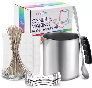 CraftZee Candle Making Supplies Set, Soy Candles Supplies Kit. DIY Candle... - Picture 1 of 5
