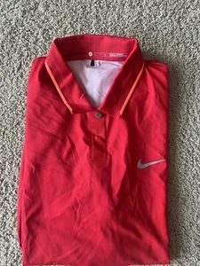 Nike Golf TW Polo Size Small Red Masters - Picture 1 of 5