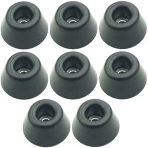 8 piedini in gomma 30x15 rinforzati in acciaio Adam Hall 4901 piedini in gomma piedini per dispositivi piedini per alloggiamento - Foto 1 di 4