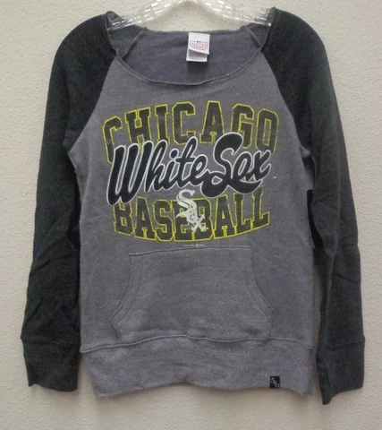 Chicago White Sox S Womens Tri-blend Fleece Boat Neck Raglan 7638 Cover