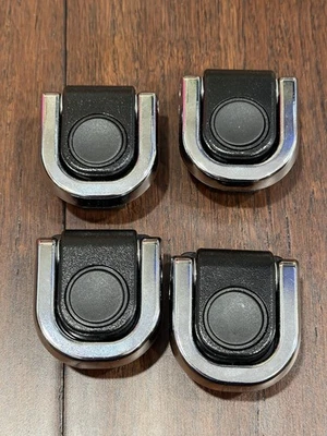 Juego de anillos de gancho de amarre de carga trasera originales BMW X3 y X5 2007-16 7331198 Foto 1 de 4