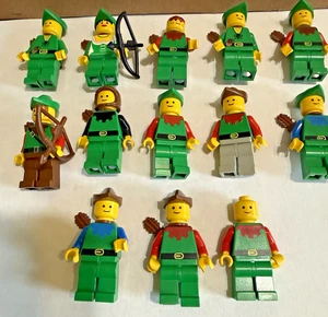 Lego 6071 Forestmen's Crossing Forestwoman Minifigures Only Lot 1990 - Picture 1 of 11