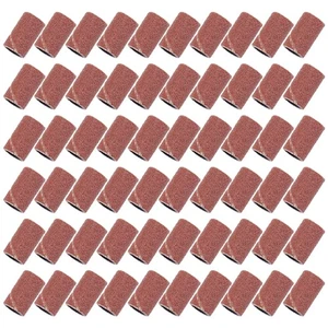 100 Pcs Nail Drill Sanding Bands Ceramic Grinder Bits Grit Woodcarving - Picture 1 of 12