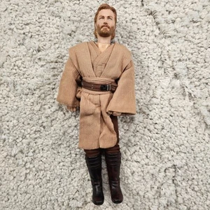 Vintage Star Wars Obi-Wan Kenobi 12" Action Figure 1993 Hasbro Adjustable - Picture 1 of 16