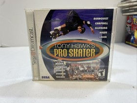 Tony Hawk's Pro Skater (Sega Dreamcast, 2000) CIB Complete W/ Reg Card Tested