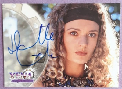 XENA  WARRIOR PRINCESS: DANIELLE CORMACK AS 'EPHINY' AUTO CARD - Image 1 of 4