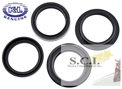 JUEGO DE SELLOS DE HORQUILLA HONDA CR125R CR250R CR500R YZ125 YZ250 TT250 KLX650R SELLOS ANTIPOLVO  Foto 1 de 4