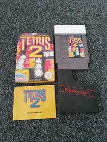 Tetris 2 (Nintendo NES, PAL) &ndash; Complete In Box With Manual &ndash; Tested