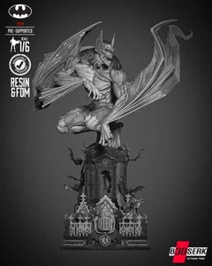 Man-Bat Resin Model Kit | Multiple Scales Unpainted | DIY Gotham Creature Statue - Picture 1 of 11
