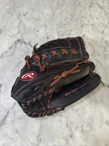 Rawlings All Leather Shell Shut Out RSO125 Chocolate Brown 12 1/2” RH Glove - Picture 1 of 7
