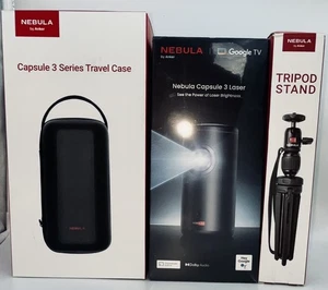 Nebula Anker Capsule3 Laser latest version inc official case + official tripod  - Picture 1 of 9
