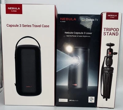 Nebula Anker Capsule3 Laser latest version inc official case + official tripod  - Image 1 of 4