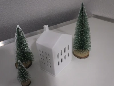 Räder Design Teelichthalter Windlicht ZUHAUSE Lichthaus runde Tür - Bild 1 von 3