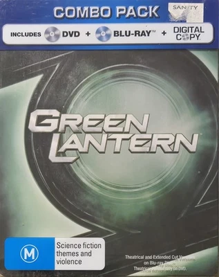 Green Lantern: Limited Steelbook Blu-Ray/DVD Set (Region B, 2012) VGC, Free Post - Image 1 of 4