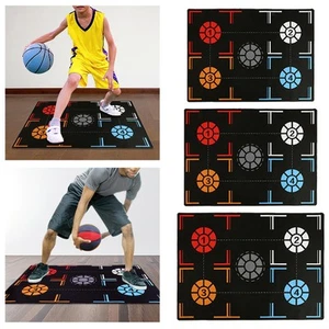 Basketball Footstep Training Mat Exercise Mat Basketball Footwork Training Mat - Picture 1 of 20
