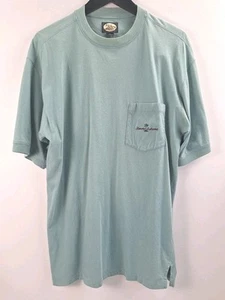 Tommy Bahama Relax 100% Algodón Camiseta Turquesa Mediana - Imagen 1 de 8