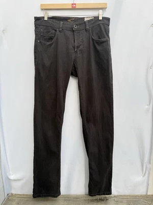 Pantalones de mezclilla Camel Active Houston negros pierna recta calce regular para hombre W33 L32 Foto 1 de 4