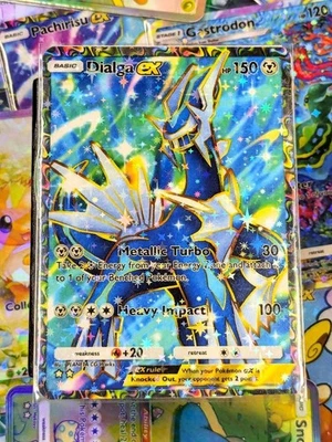Dialga EX pocket app handmade card tcg full art Space-Time Smackdown Set - Image 1 of 2