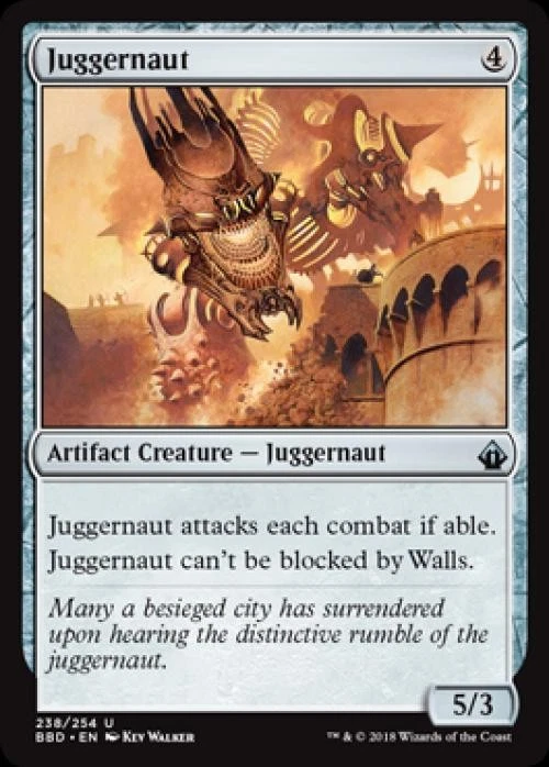 Juggernaut - Light Play MTG Battlebond - Image 1 of 1