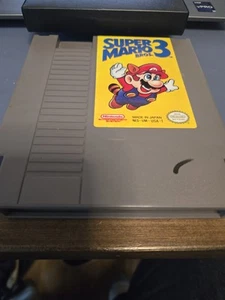 Original Super Mario Bros 3 Nintendo NES 1985 Untested , W/ Sleeve - Picture 1 of 6