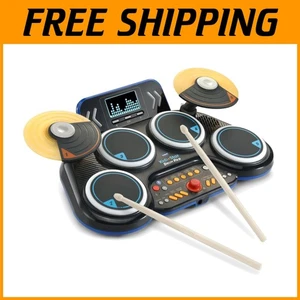 Electronic Drum Set for Kids - 20 Styles, Record & Playback - Picture 1 of 11