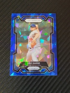 2024 Panini Prizm Baseball Eric Gagne No. 127 Blue Cracked Ice - Picture 1 of 2