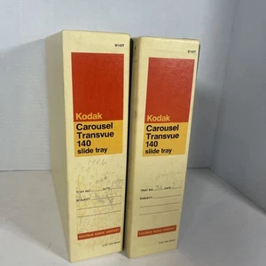 Kodak Carousel Slide Tray 140 Lot of 2 - Picture 1 of 3