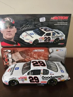 Kevin Harvick #29 GM Goodwrench/Negro 2001 Monte Carlo Acción Escala 1:24 Diecast Foto 1 de 2