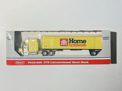 LIBERTY CLASSICS HOME HARDWARE PETERBILT 379 CONVENTIONAL SEMI BANK DIECAST 1/64 - Image 1 of 4