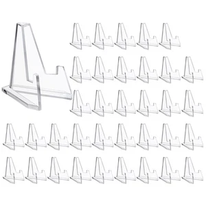 Acryl Staffelei Display Ständer, 36 Packungen, perfekt zum Präsentieren von Sportkarten5763 - Bild 1 von 7